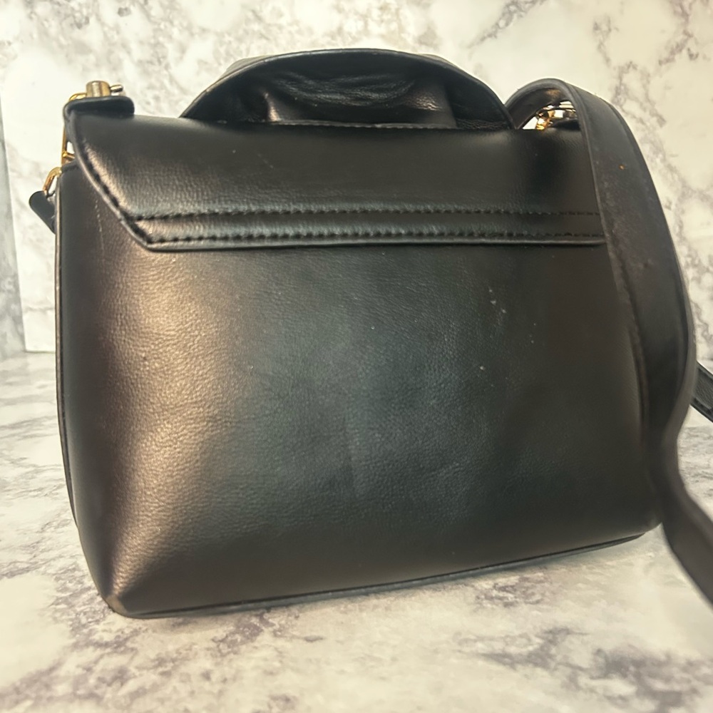 Jimmy Choo Black and Gold Crossbody Bag - Picture 2 of 3